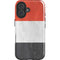 Yemen Flag Distressed iPhone 16 Plus Magsafe Impact Case
